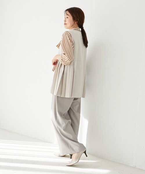 le.coeur blanc / ルクールブラン シャツ・ブラウス | ストライプボウタイブラウス | 詳細10