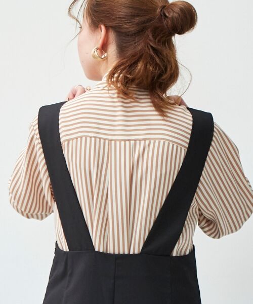 le.coeur blanc / ルクールブラン シャツ・ブラウス | ストライプボウタイブラウス | 詳細14