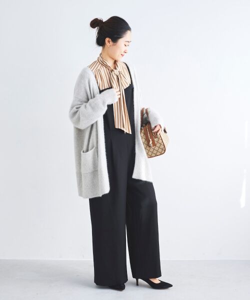 le.coeur blanc / ルクールブラン シャツ・ブラウス | ストライプボウタイブラウス | 詳細19