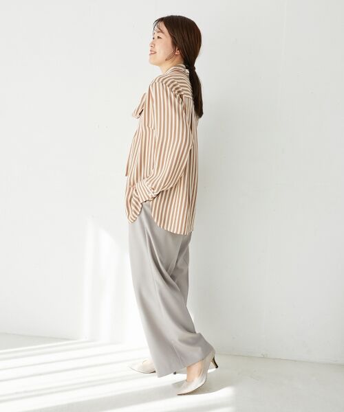 le.coeur blanc / ルクールブラン シャツ・ブラウス | ストライプボウタイブラウス | 詳細7