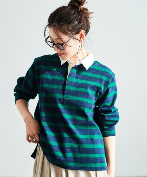 le.coeur blanc / ルクールブラン カットソー | ラガーシャツ | 詳細13