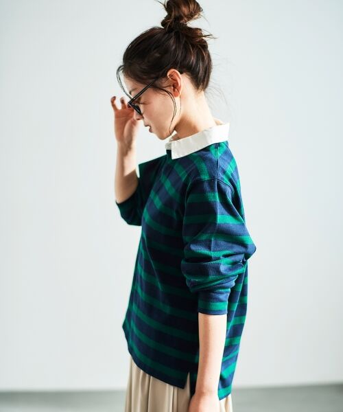 le.coeur blanc / ルクールブラン カットソー | ラガーシャツ | 詳細15