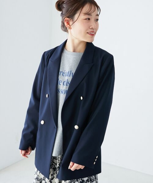 le.coeur blanc / ルクールブラン Tシャツ | メッセージロゴロングTシャツ | 詳細13