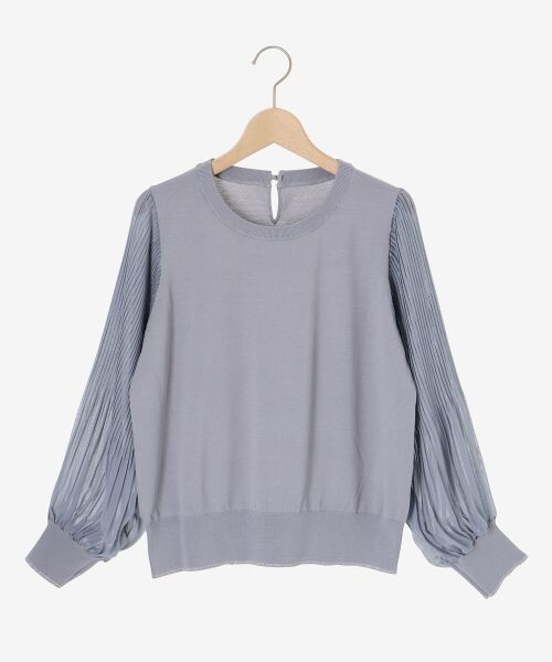 le.coeur blanc / ルクールブラン ニット・セーター | 《手洗い可能》シフォンプリーツ袖ニット | 詳細26