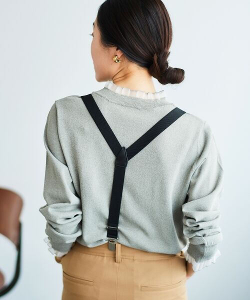 le.coeur blanc / ルクールブラン ニット・セーター | シアーフリルニットプルオーバー | 詳細28