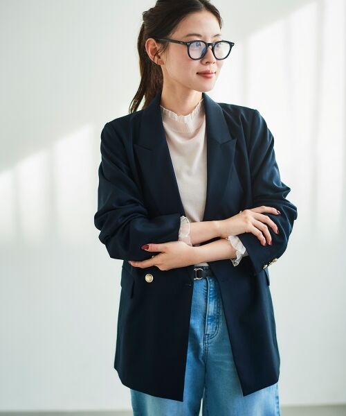 le.coeur blanc / ルクールブラン ニット・セーター | シアーフリルニットプルオーバー | 詳細7