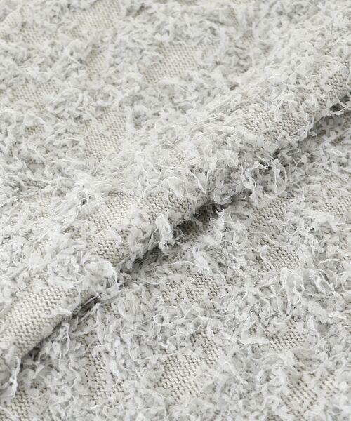 le.coeur blanc / ルクールブラン ベスト | 《手洗い可能》フリンジ編みVネックベスト | 詳細25