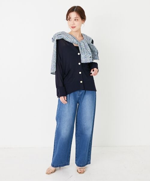 le.coeur blanc / ルクールブラン シャツ・ブラウス | リバティフロントフリルVネックブラウス | 詳細30