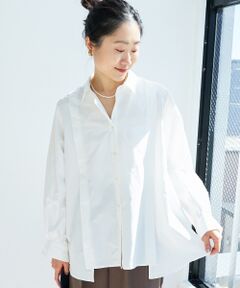 le.coeur blanc / ルクールブラン シャツ・ブラウス | モイストブロードボリュームスリーブシャツ