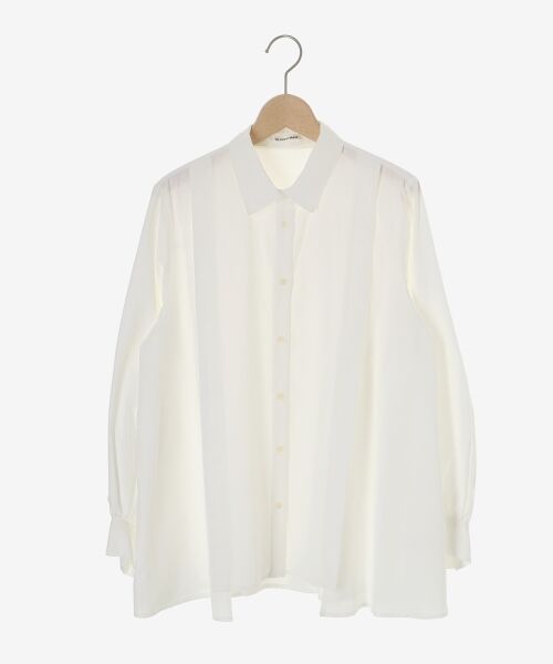 le.coeur blanc / ルクールブラン シャツ・ブラウス | モイストブロードボリュームスリーブシャツ | 詳細1