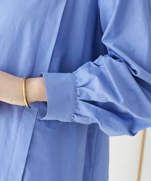 le.coeur blanc / ルクールブラン シャツ・ブラウス | モイストブロードボリュームスリーブシャツ | 詳細24