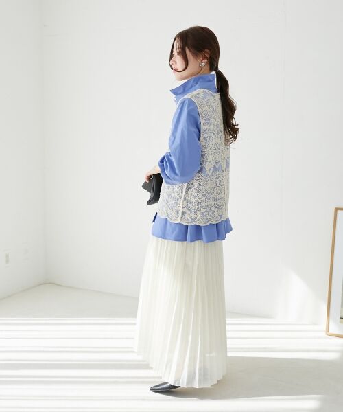 le.coeur blanc / ルクールブラン シャツ・ブラウス | モイストブロードボリュームスリーブシャツ | 詳細26