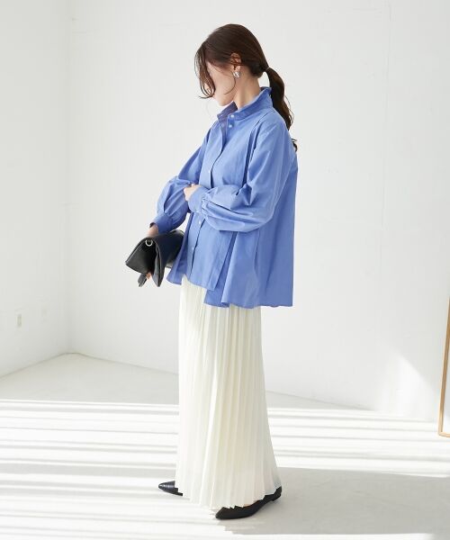 le.coeur blanc / ルクールブラン シャツ・ブラウス | モイストブロードボリュームスリーブシャツ | 詳細29