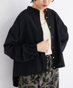 le.coeur blanc / ルクールブラン シャツ・ブラウス | 《手洗い可能》ドロストシアーシャツブルゾン