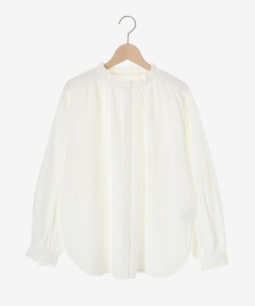 le.coeur blanc / ルクールブラン シャツ・ブラウス | フリルカラーギャザーブラウス | 詳細1