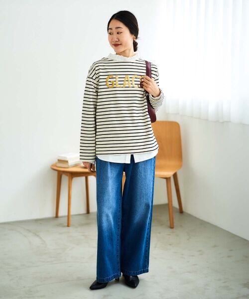 le.coeur blanc / ルクールブラン シャツ・ブラウス | フリルカラーギャザーブラウス | 詳細20