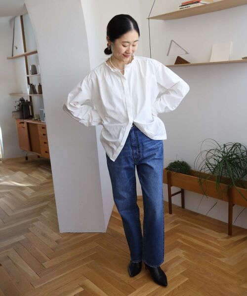 le.coeur blanc / ルクールブラン シャツ・ブラウス | フリルカラーギャザーブラウス | 詳細23