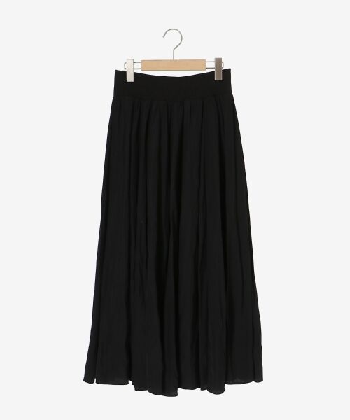 le.coeur blanc / ルクールブラン ロング・マキシ丈スカート | ウエストリブギャザーフレアスカート | 詳細15