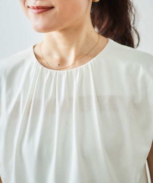 le.coeur blanc / ルクールブラン Tシャツ | ペプラムフリルノースリーブTEE | 詳細27
