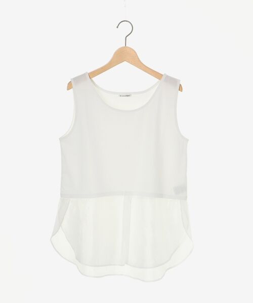 le.coeur blanc / ルクールブラン タンクトップ | レイヤードタンク | 詳細20