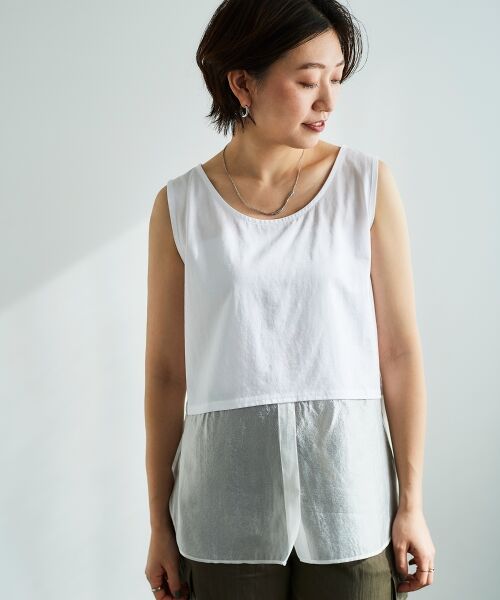 le.coeur blanc / ルクールブラン タンクトップ | レイヤードタンク | 詳細21