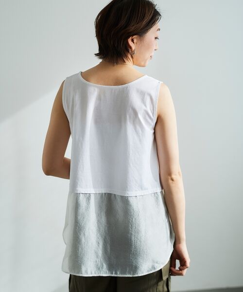 le.coeur blanc / ルクールブラン タンクトップ | レイヤードタンク | 詳細23