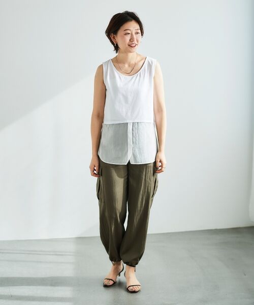 le.coeur blanc / ルクールブラン タンクトップ | レイヤードタンク | 詳細24