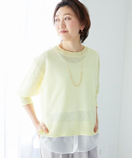 le.coeur blanc / ルクールブラン タンクトップ | レイヤードタンク | 詳細30