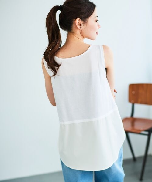le.coeur blanc / ルクールブラン タンクトップ | レイヤードタンク | 詳細4