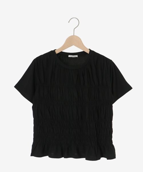 le.coeur blanc / ルクールブラン Tシャツ | 《手洗い可能》フロントシャーリングTシャツ | 詳細16