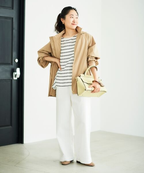 le.coeur blanc / ルクールブラン シャツ・ブラウス | 《着映えアイテム！》ドビーボーダータックショルダーブラウス | 詳細16