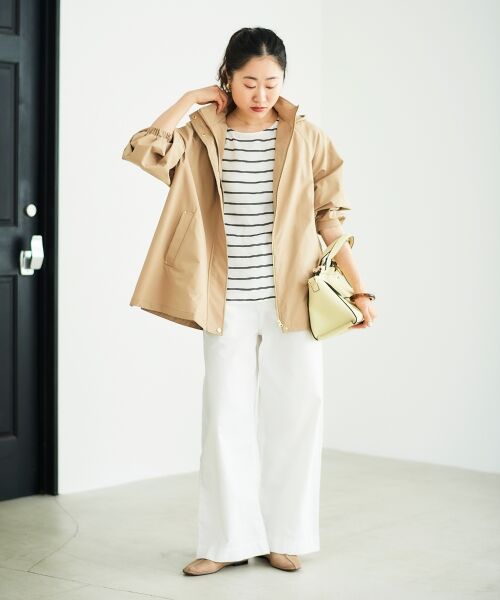 le.coeur blanc / ルクールブラン シャツ・ブラウス | 《着映えアイテム！》ドビーボーダータックショルダーブラウス | 詳細17