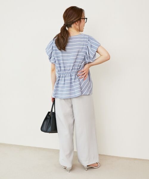 le.coeur blanc / ルクールブラン シャツ・ブラウス | 《着映えアイテム！》ドビーボーダータックショルダーブラウス | 詳細28