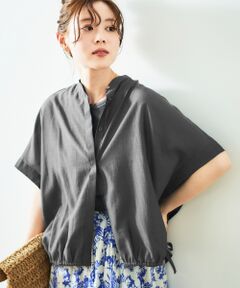 le.coeur blanc / ルクールブラン シャツ・ブラウス | 《手洗い可能》シアー麻シャンブレードロストギャザーシャツ