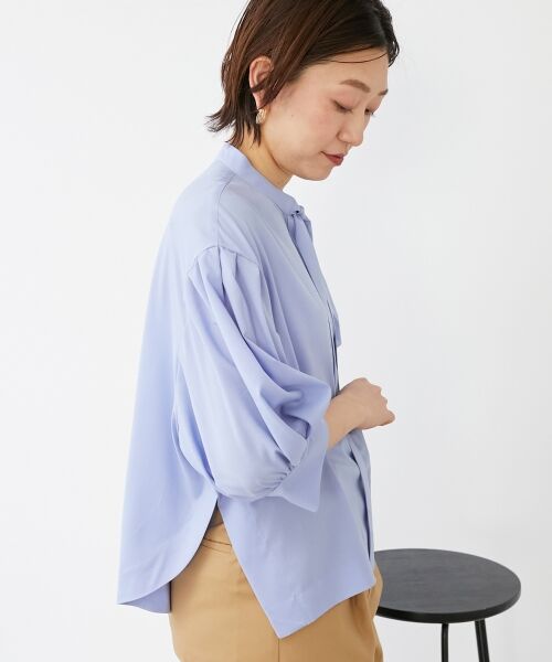 le.coeur blanc / ルクールブラン シャツ・ブラウス | 《手洗い可能》リボンタイブラウス | 詳細16