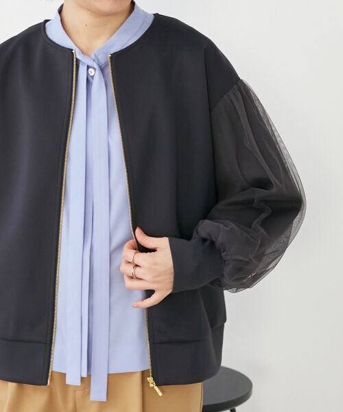 le.coeur blanc / ルクールブラン シャツ・ブラウス | 《手洗い可能》リボンタイブラウス | 詳細22