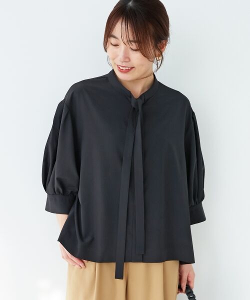 le.coeur blanc / ルクールブラン シャツ・ブラウス | 《手洗い可能》リボンタイブラウス | 詳細26