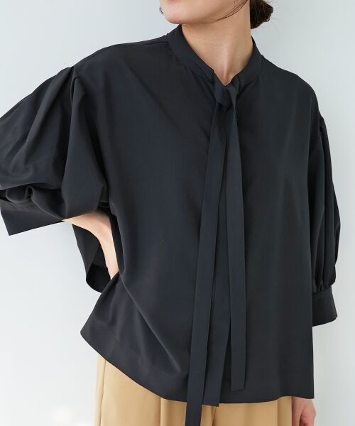 le.coeur blanc / ルクールブラン シャツ・ブラウス | 《手洗い可能》リボンタイブラウス | 詳細30