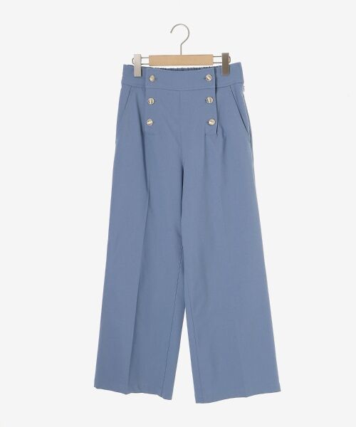 le.coeur blanc / ルクールブラン その他パンツ | 《スタイルアップ効果抜群》ツイルストレッチマリンパンツ | 詳細1