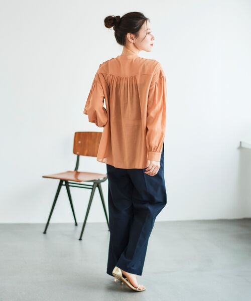 le.coeur blanc / ルクールブラン その他パンツ | 《スタイルアップ効果抜群》ツイルストレッチマリンパンツ | 詳細17