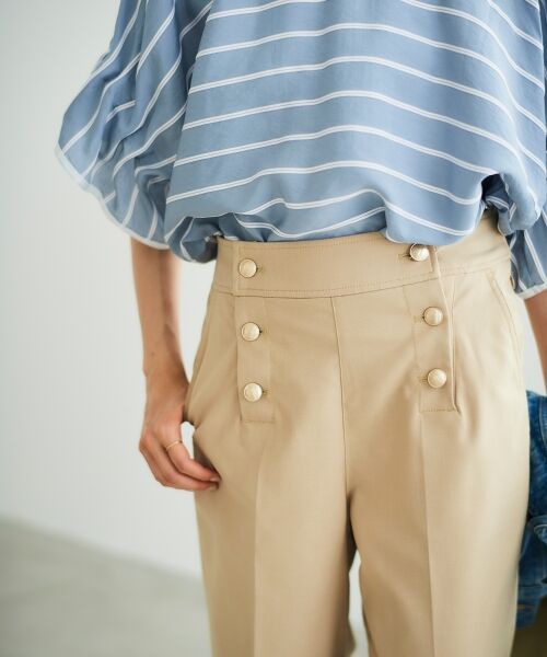 le.coeur blanc / ルクールブラン その他パンツ | 《スタイルアップ効果抜群》ツイルストレッチマリンパンツ | 詳細23