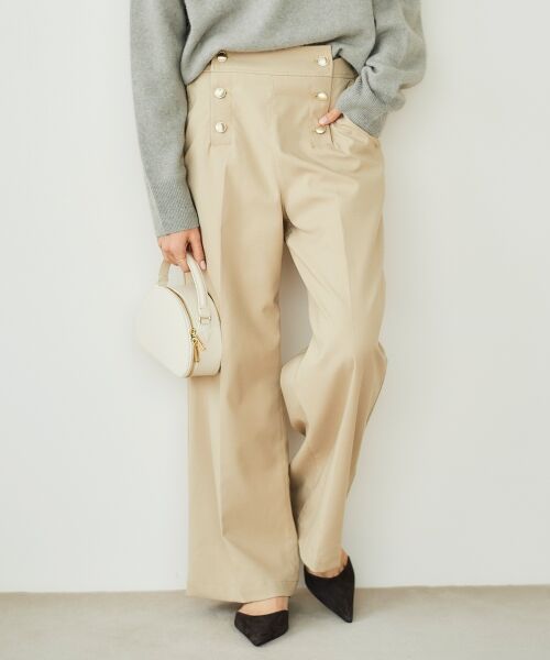 le.coeur blanc / ルクールブラン その他パンツ | 《スタイルアップ効果抜群》ツイルストレッチマリンパンツ | 詳細25