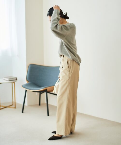 le.coeur blanc / ルクールブラン その他パンツ | 《スタイルアップ効果抜群》ツイルストレッチマリンパンツ | 詳細29