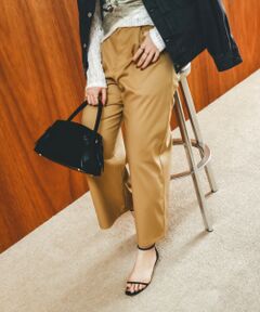 le.coeur blanc / ルクールブラン その他パンツ | サスペンダー付タックワイドパンツ