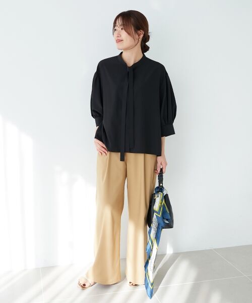 le.coeur blanc / ルクールブラン その他パンツ | サスペンダー付タックワイドパンツ | 詳細27