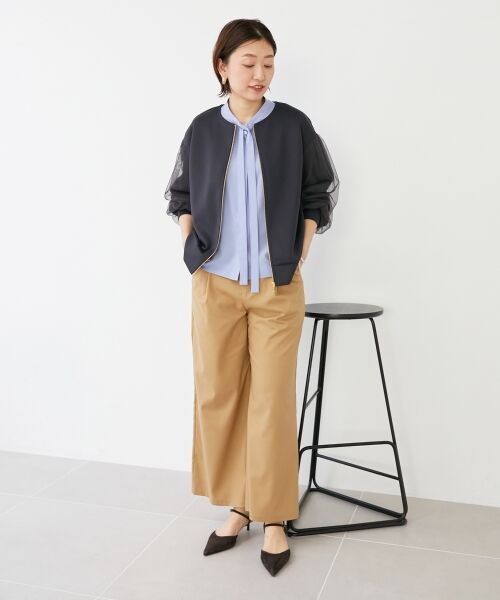 le.coeur blanc / ルクールブラン その他パンツ | サスペンダー付タックワイドパンツ | 詳細29