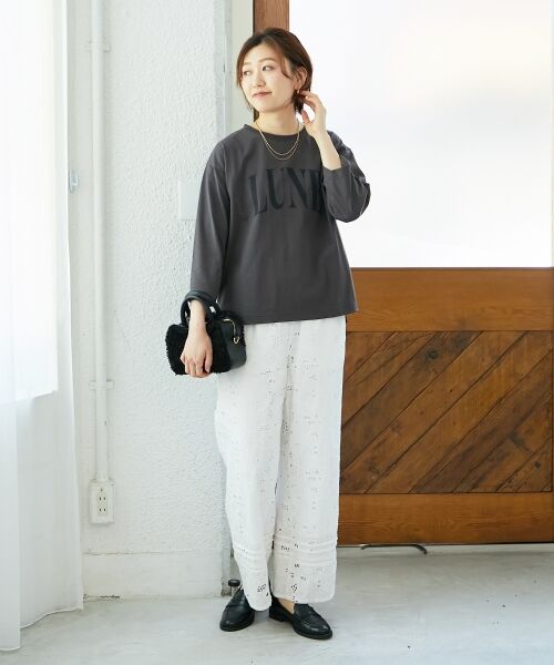 le.coeur blanc / ルクールブラン その他パンツ | 《手洗い可能》カットワークレースパンツ | 詳細15