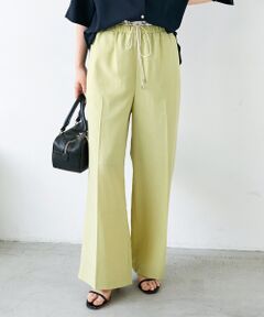 le.coeur blanc / ルクールブラン その他パンツ | 《さらっとした素材感》タンブラーブッチャーイージーパンツ