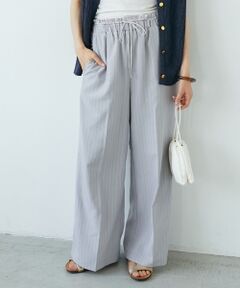 le.coeur blanc / ルクールブラン その他パンツ | 《さらっとした素材感》タンブラーブッチャーイージーパンツ