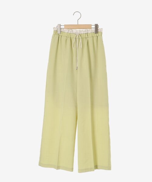 le.coeur blanc / ルクールブラン その他パンツ | 《さらっとした素材感》タンブラーブッチャーイージーパンツ | 詳細15